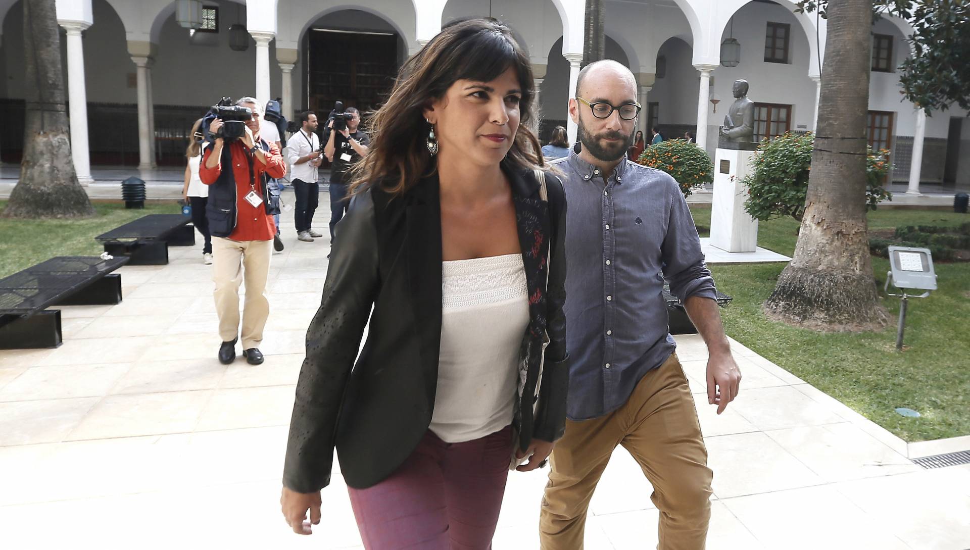 El empresario que acosó a Teresa Rodríguez se niega a declarar