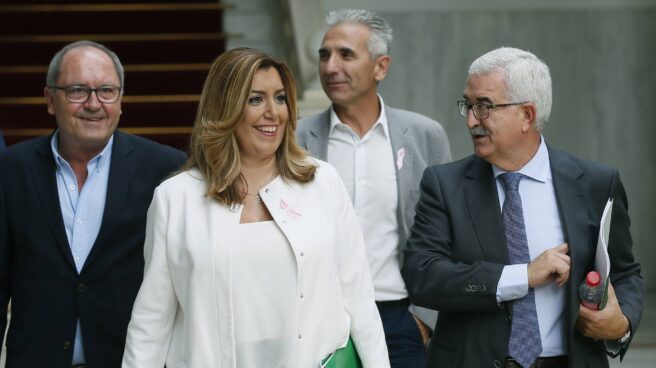Susana Díaz y Manuel Jiménez Barrios