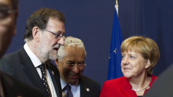 Rajoy y Merkel