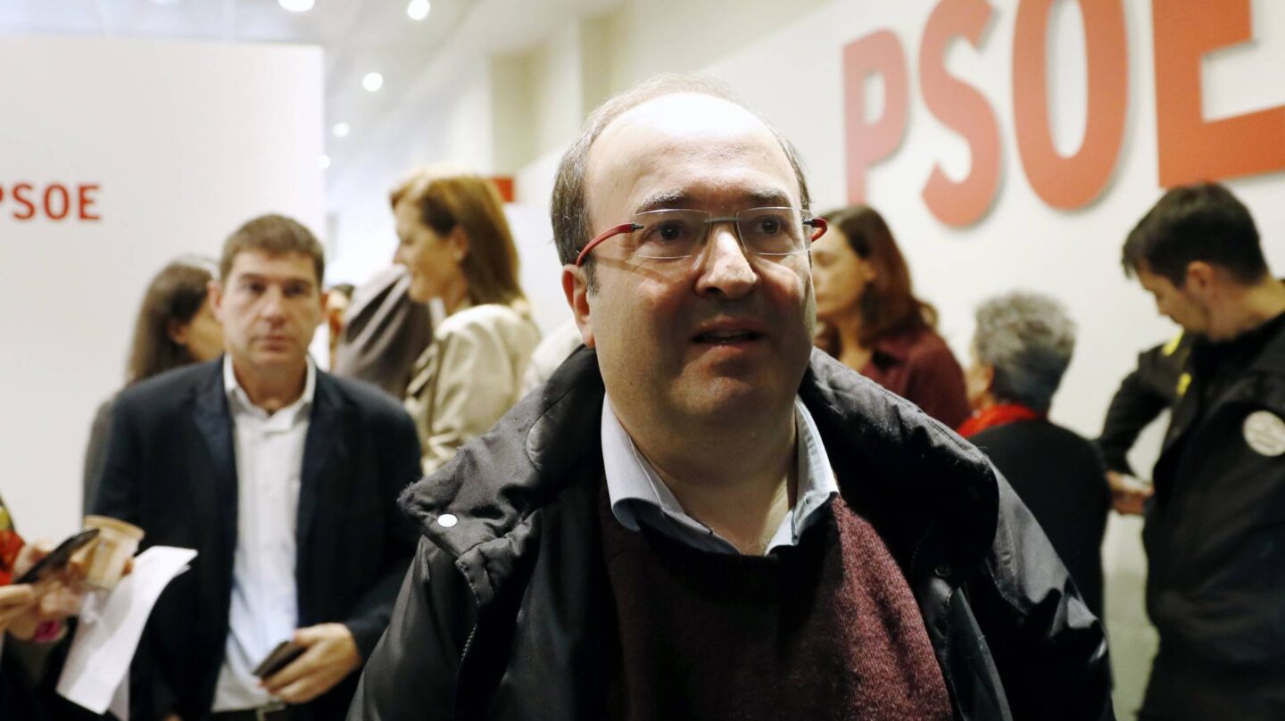 El primer secretario del PSC, Miquel Iceta