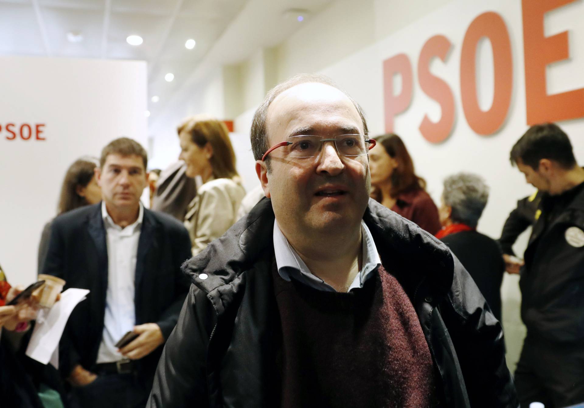 El primer secretario del PSC, Miquel Iceta