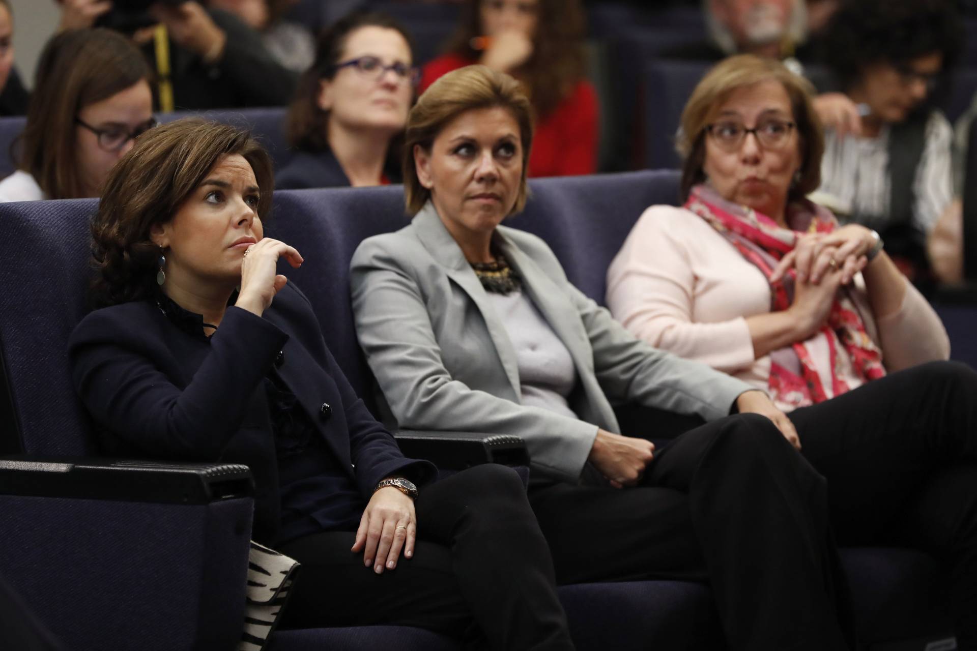 Rajoy resuelve hoy el duelo de poder entre Sáenz de Santamaría y Cospedal