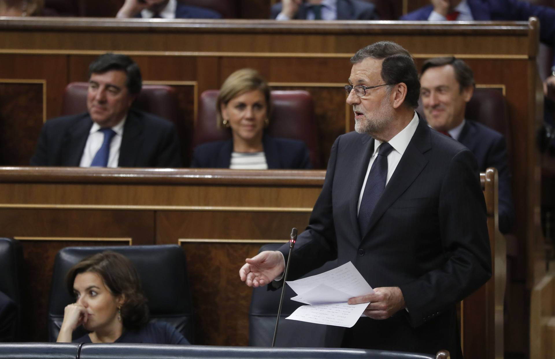 Mariano Rajoy, en el debate de investidura.