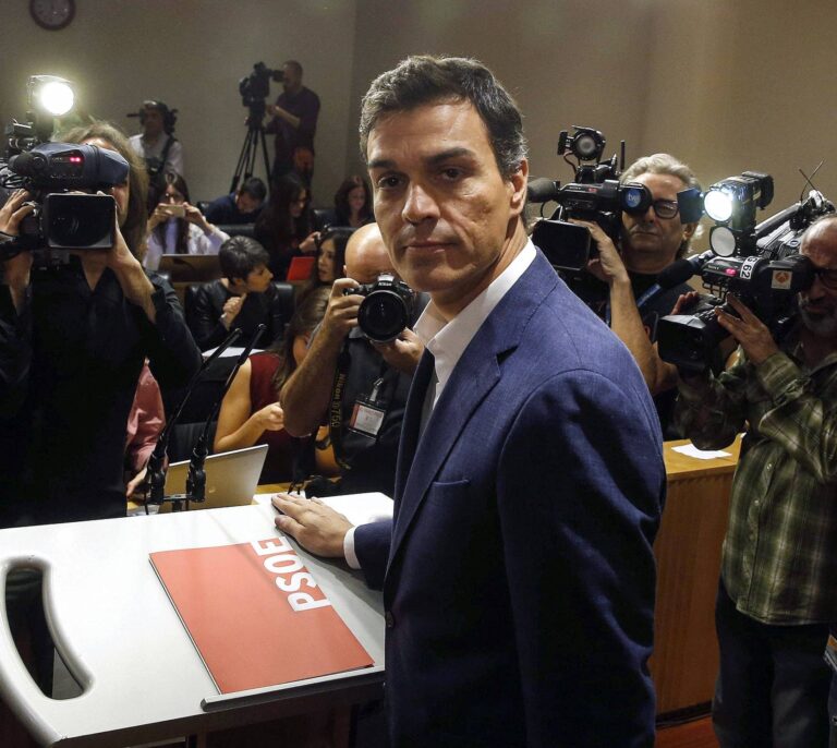 "Honor, dignidad y coherencia en un día triste para el Partido Socialista"