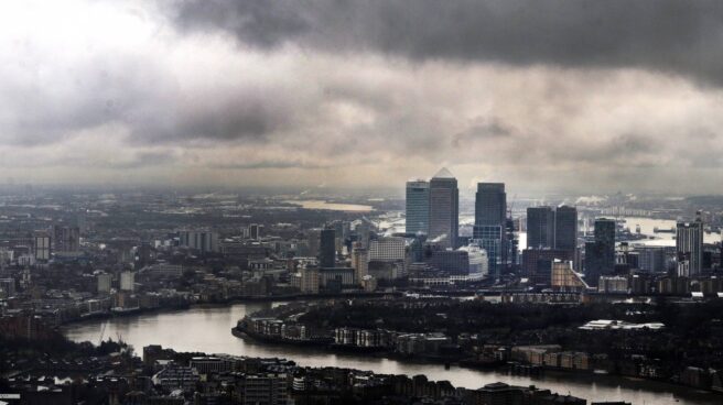 City de Londres. Panorámica de los rascacielos de la City de Londres, donde crece la incertidumbre ante el Brexit.