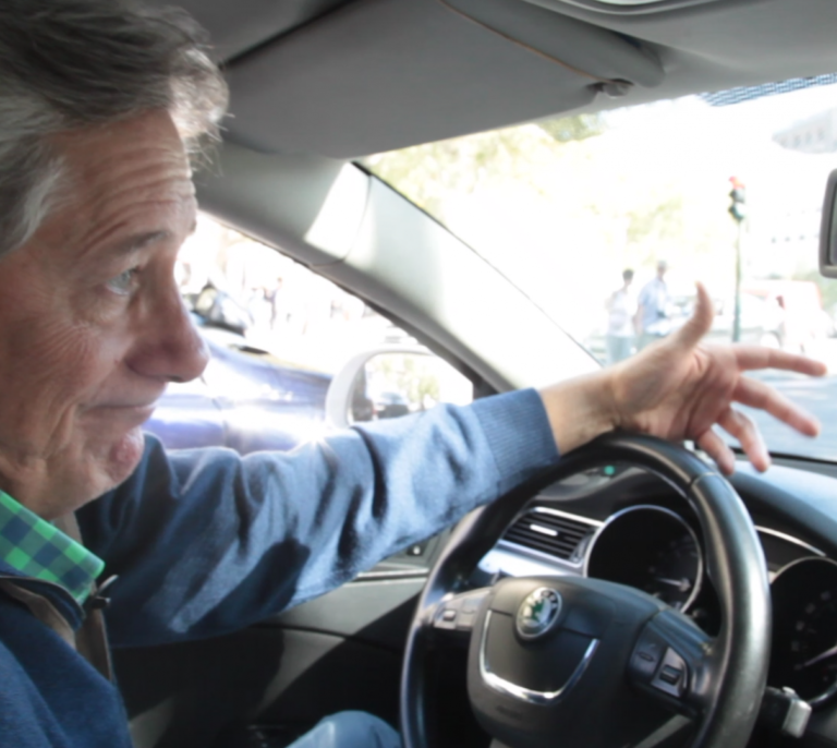 En el 'Taxi' con Josema Yuste