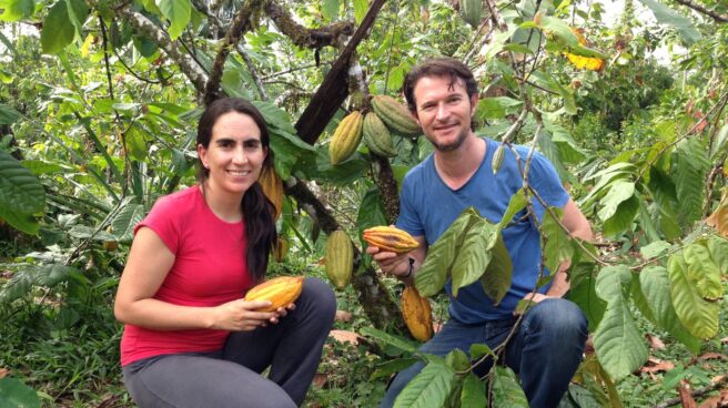 Carla Barboto y Santiago Peralta son los fundadores de Pacari. Carla Barboto y Santiago Peralta son los fundadores de Pacari.