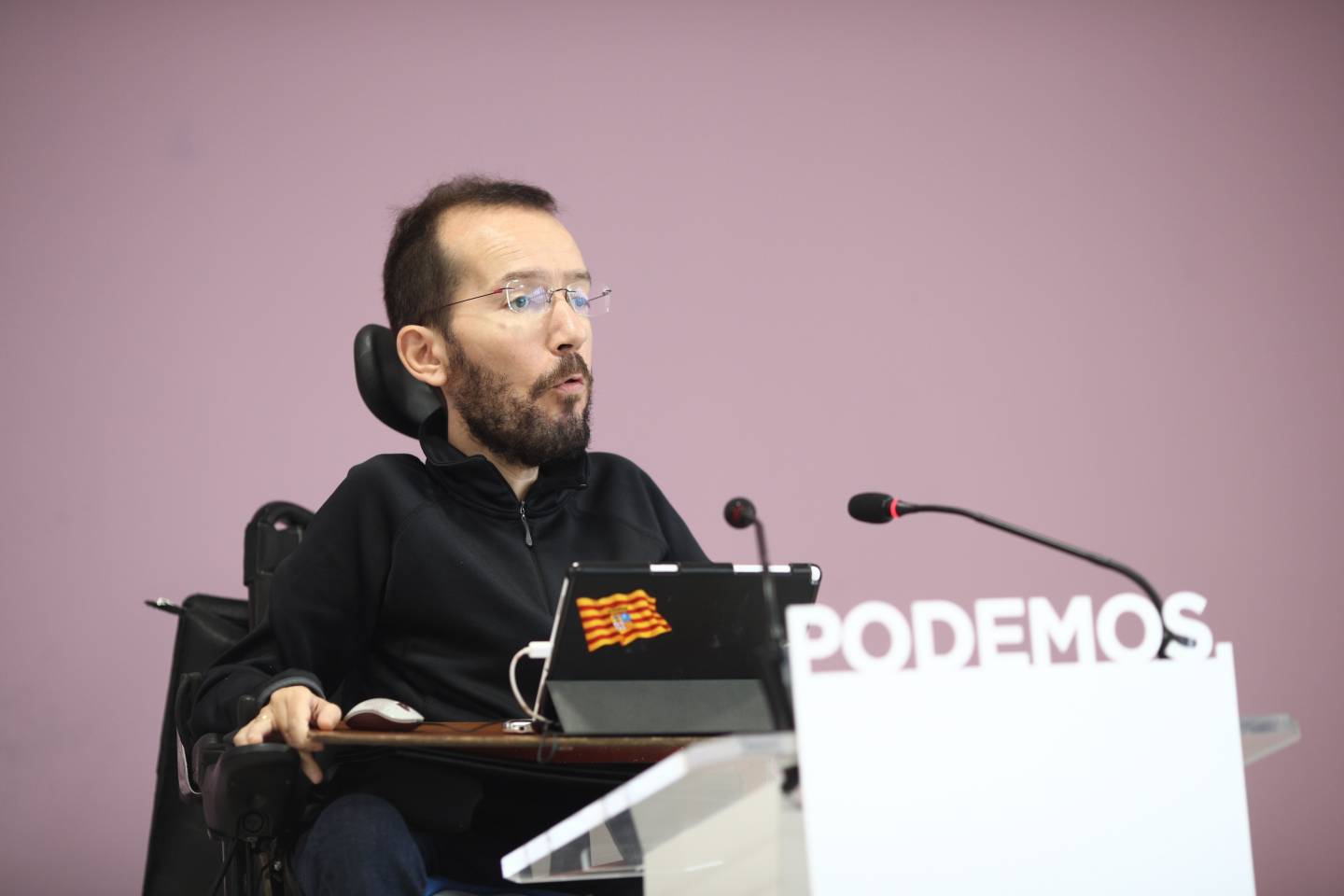 El secretario de Organización de Podemos, Pablo Echenique.