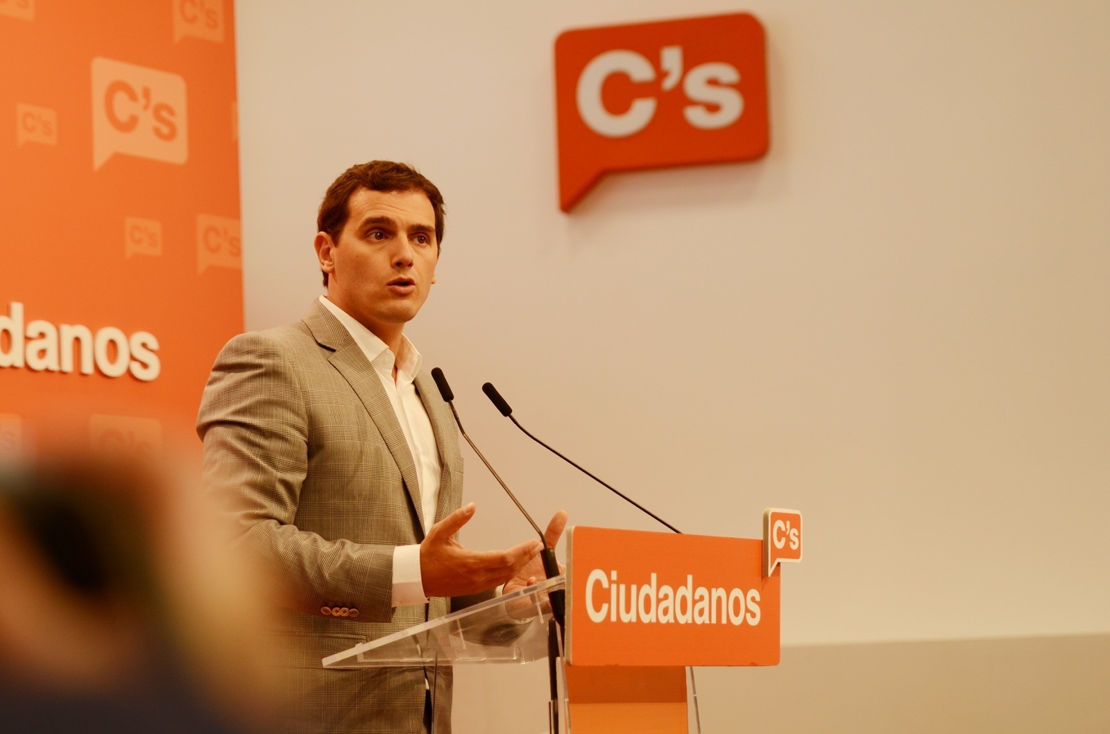 El líder de Ciudadanos, Albert Rivera.