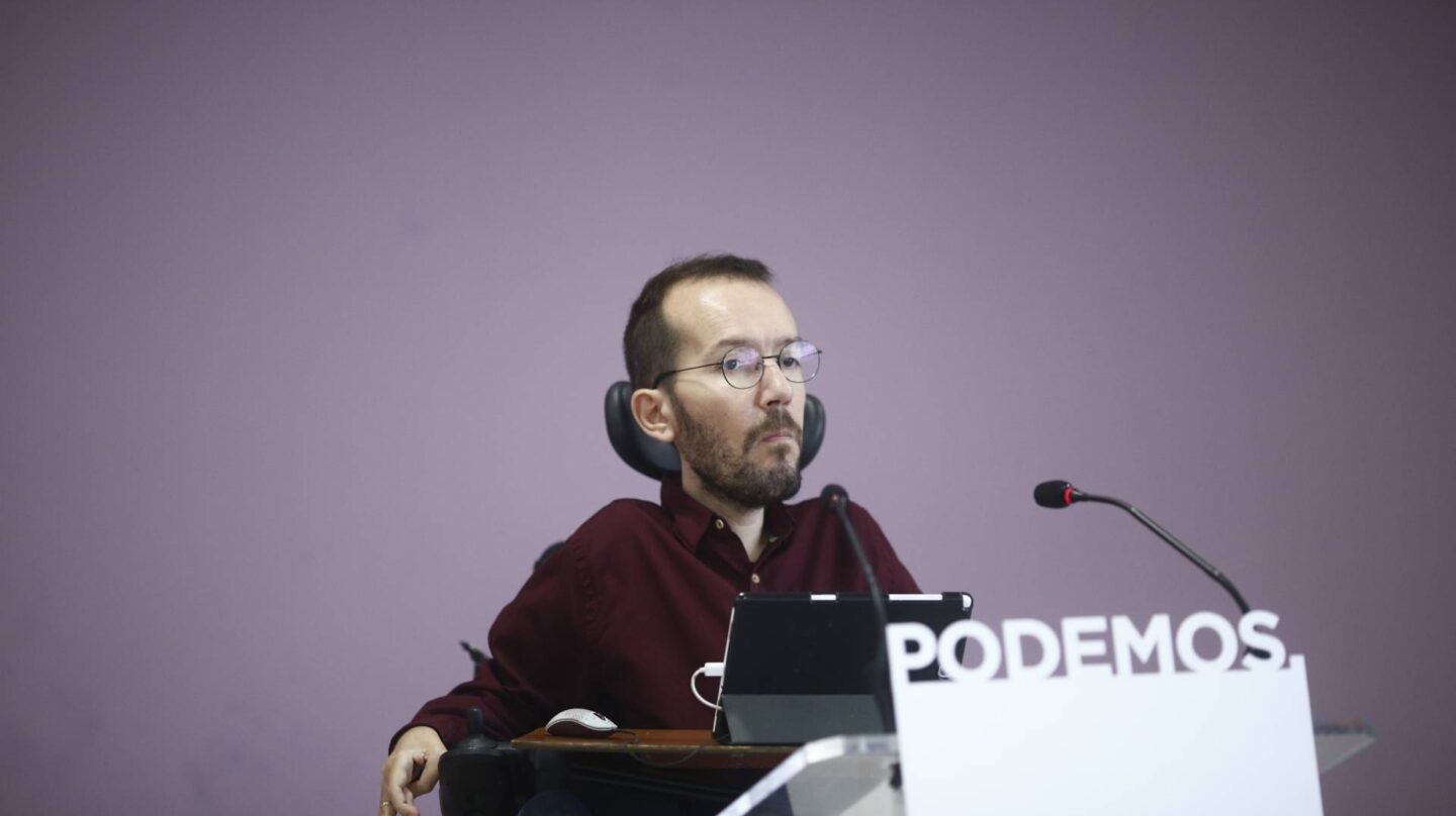Pablo Echenique, secretario de Organización de Podemos.