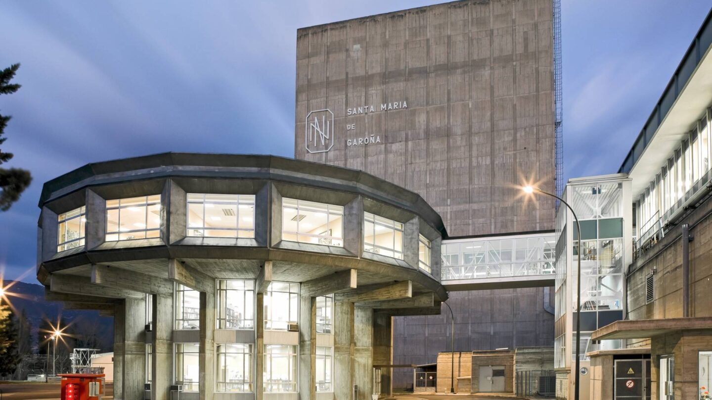La central nuclear de Santa María de Garoña.