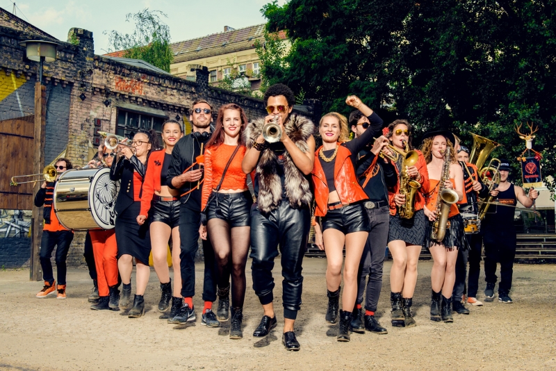 Acto promocional de Jägermeister.