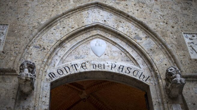 Sede del Banco Monte dei Paschi, en la ciudad italiana de Siena.