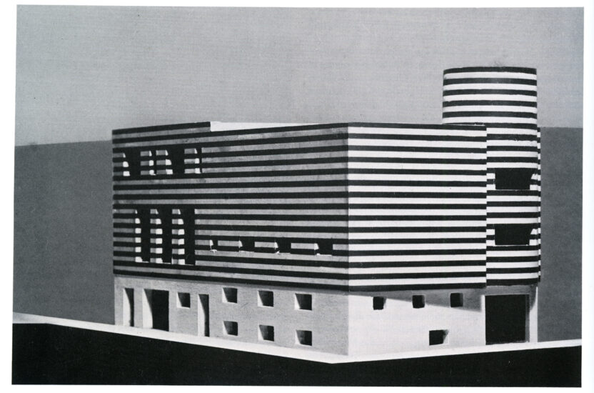 Maqueta de la casa Joséphine Baker en la avenida Bugeaud, 16 de París, firmada por Adolf Loos (1927). Foto de Martin Gerlach.