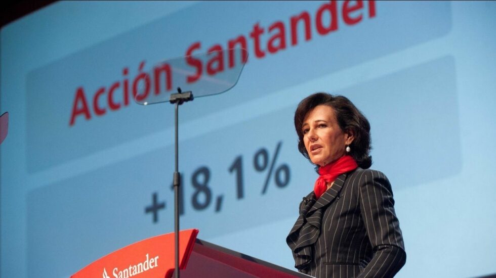 Ana Botín, presidenta de Santander.