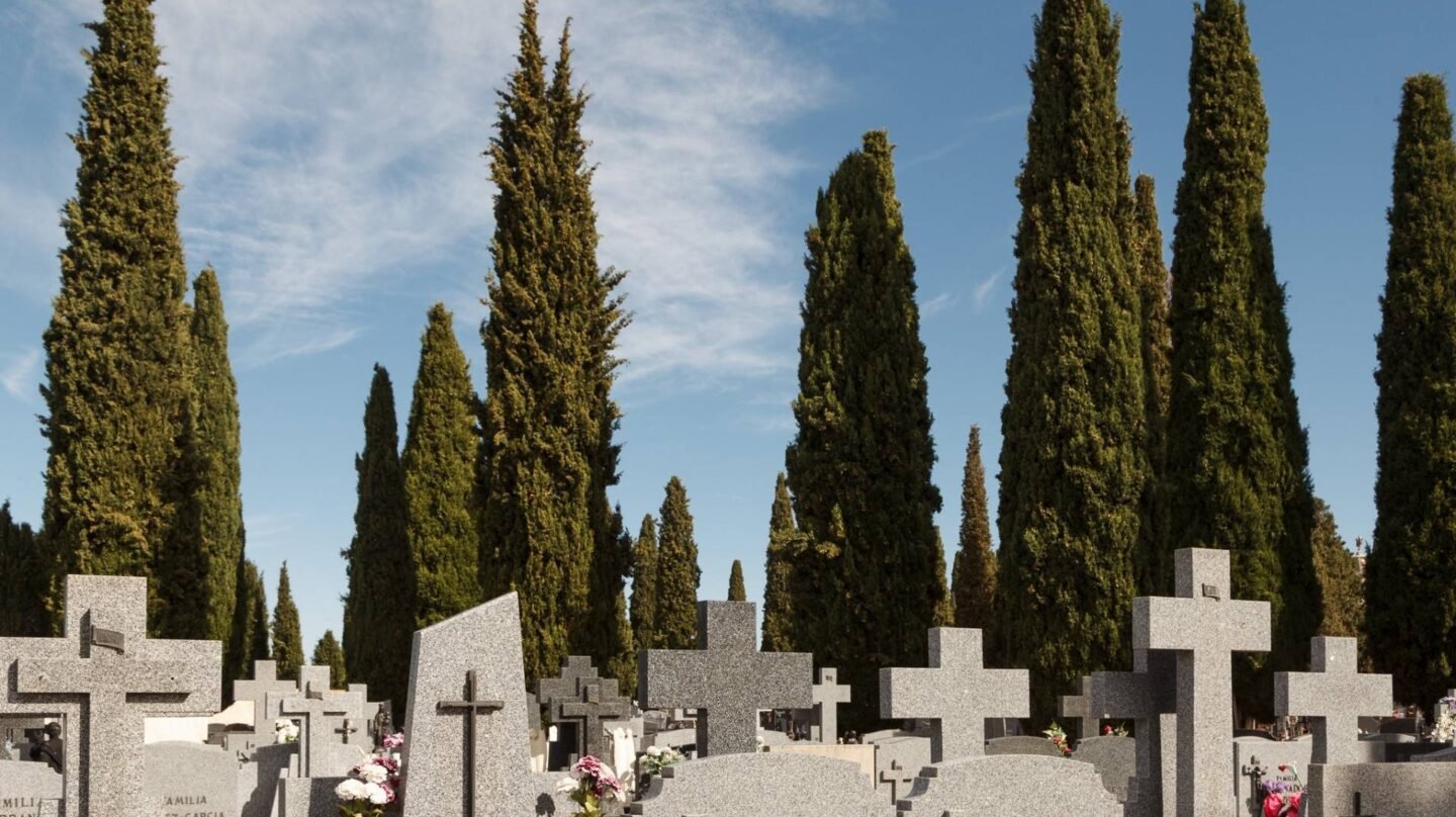 Cementerio en Guadalajara.