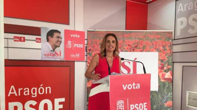 Susana Sumelzo, en un acto del PSOE.