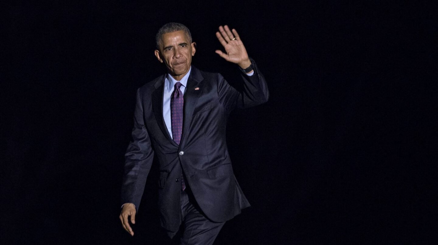 Barack Obama, en campaña electoral en EEUU.