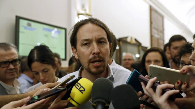 El secretario general de Podemos, Pablo Iglesias.