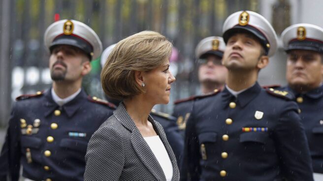 Cospedal se estrena con un mensaje por videoconferencia a las misiones en el exterior