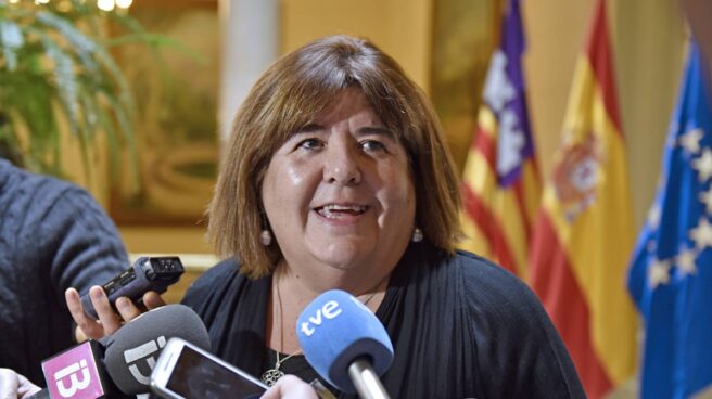 La presidenta del parlamento balear, Xelo Huertas. La presidenta del parlamento balear, Xelo Huertas.