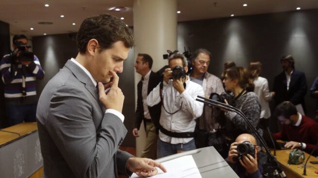 El presidente de Ciudadanos, Albert Rivera.