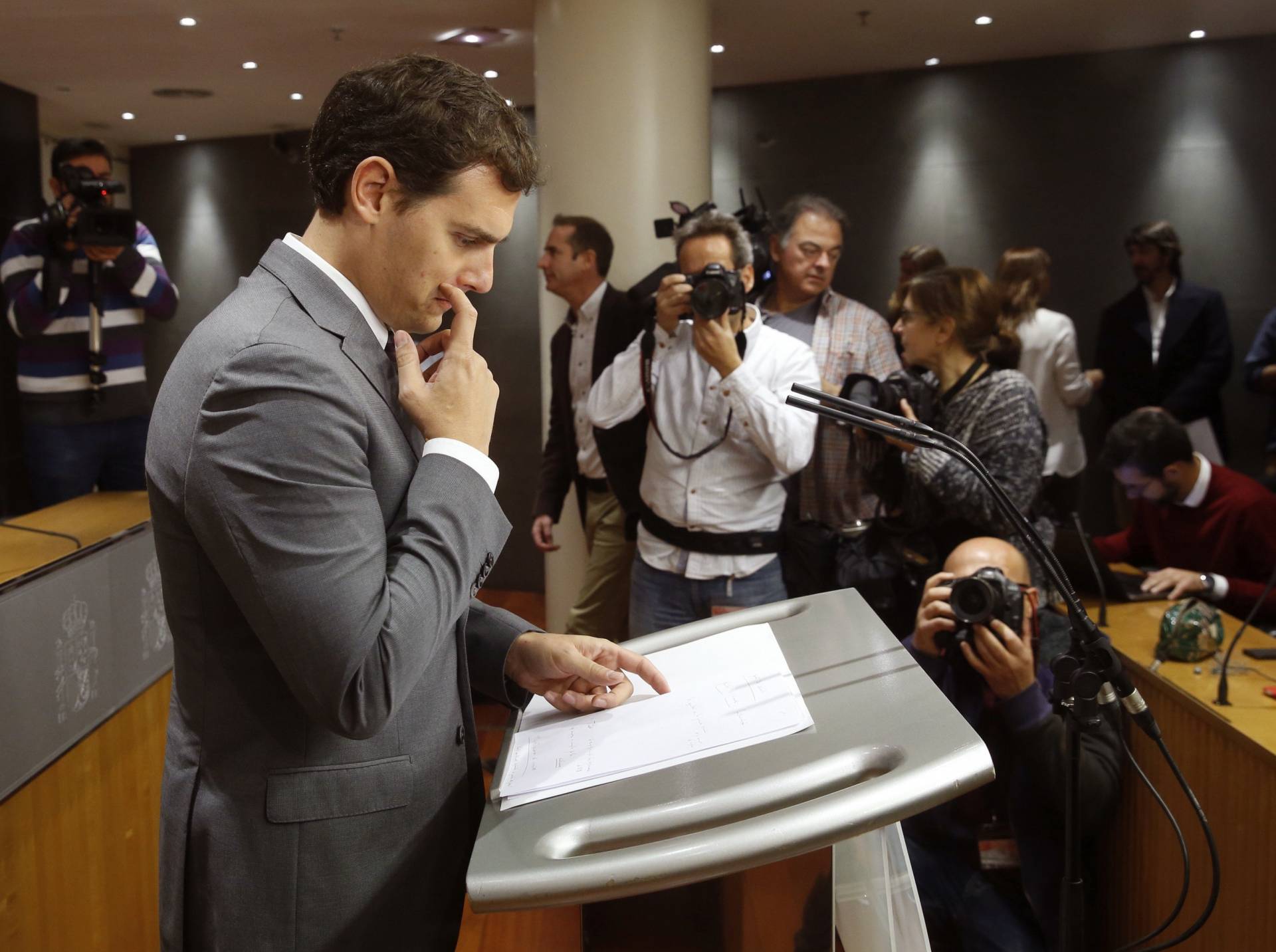 El presidente de Ciudadanos, Albert Rivera.