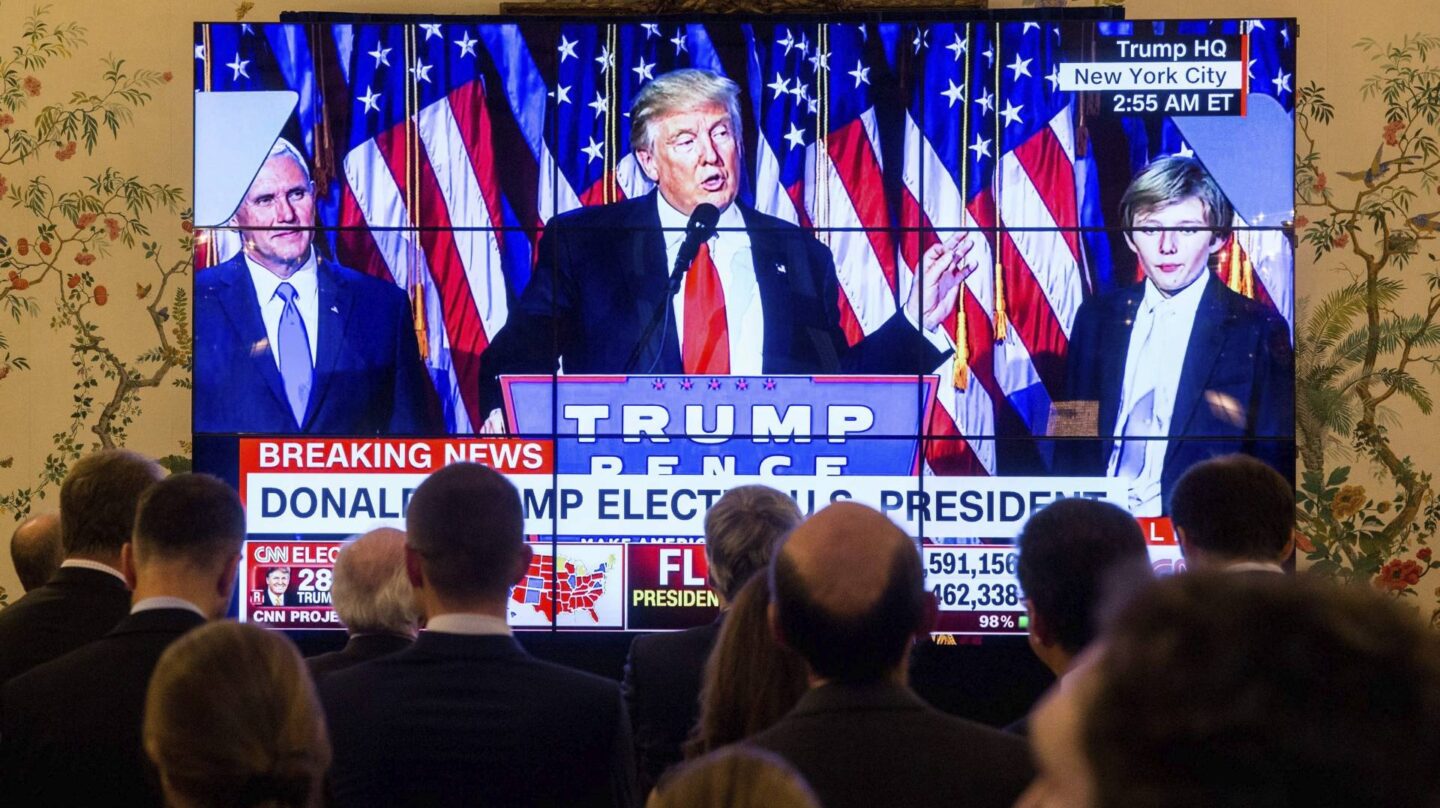 Donald Trump gana las elecciones de Estados Unidos.