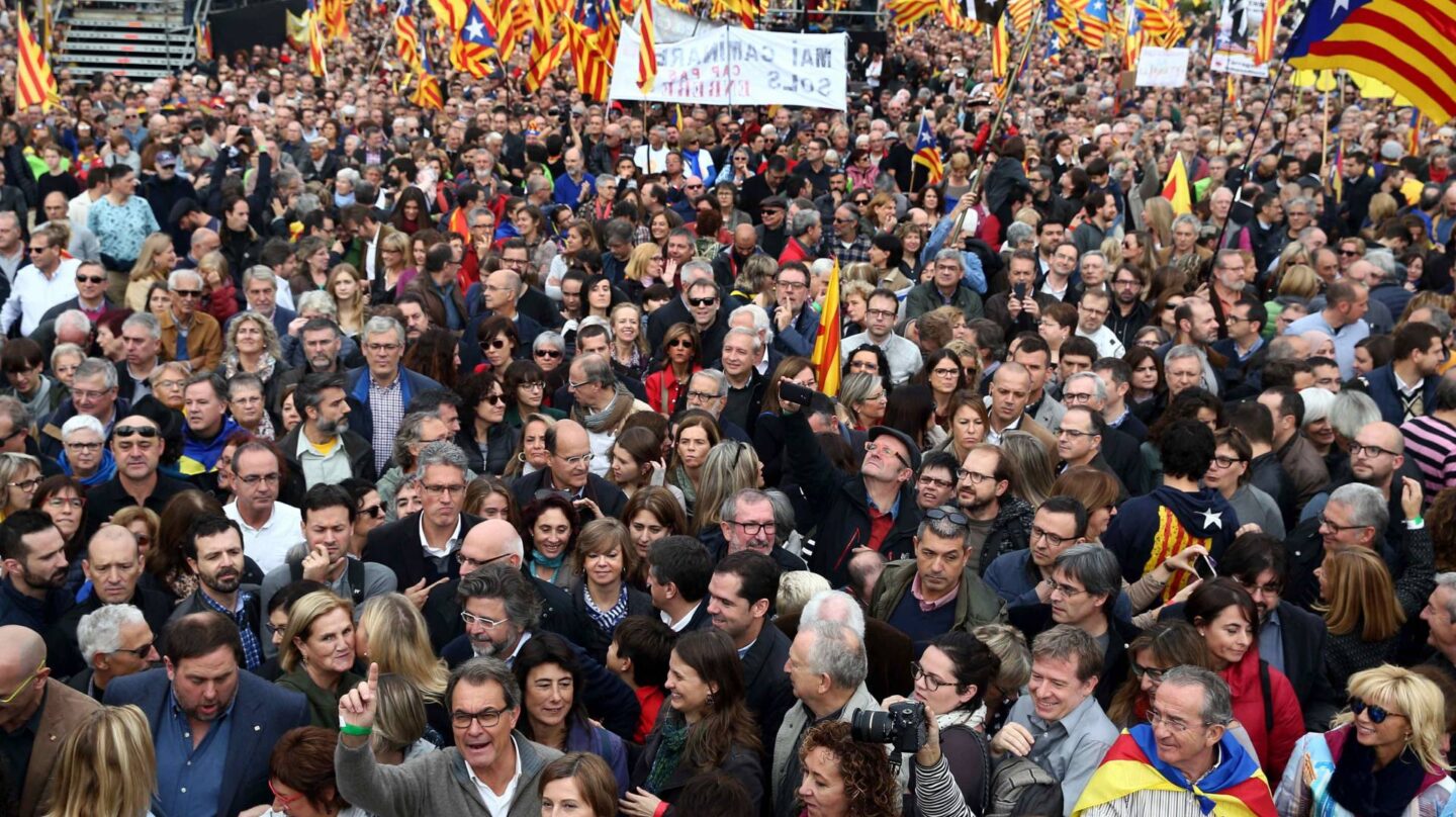 Manifestacion Cataluña