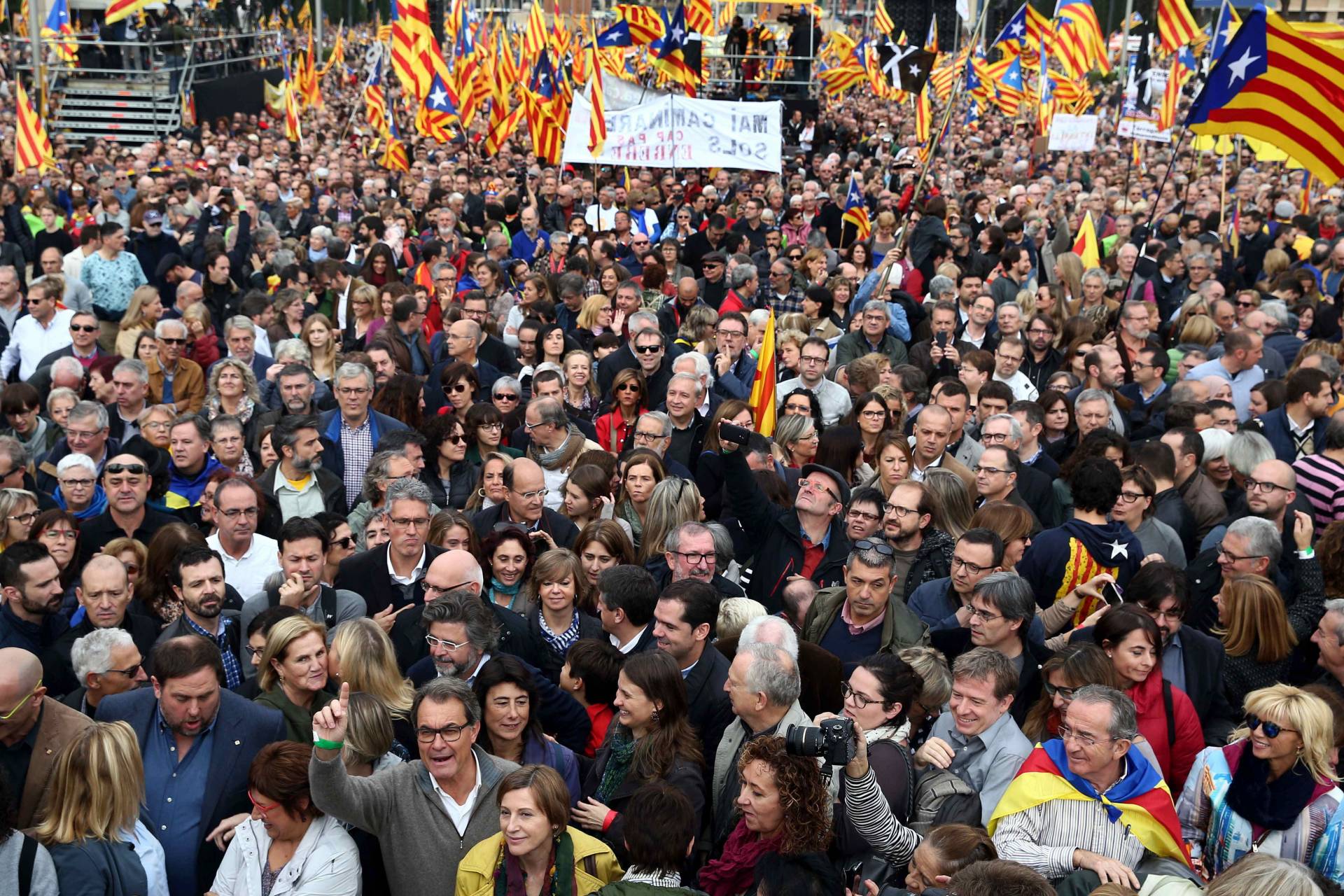 Manifestacion Cataluña