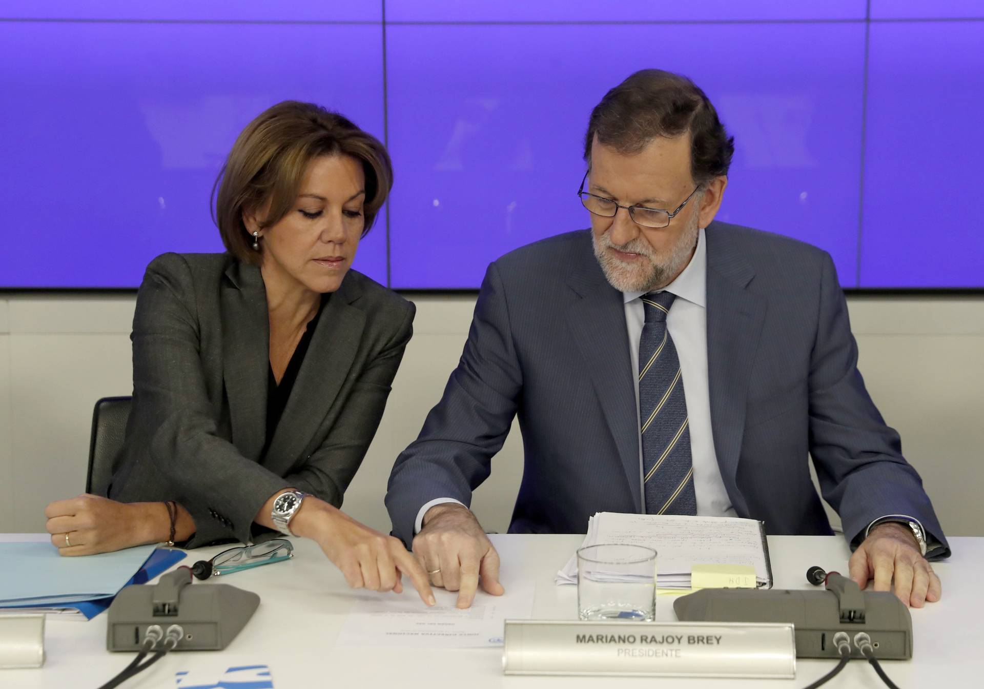 Rajoy vuelve a reclamar al PSOE que no bloquee la acción de gobierno