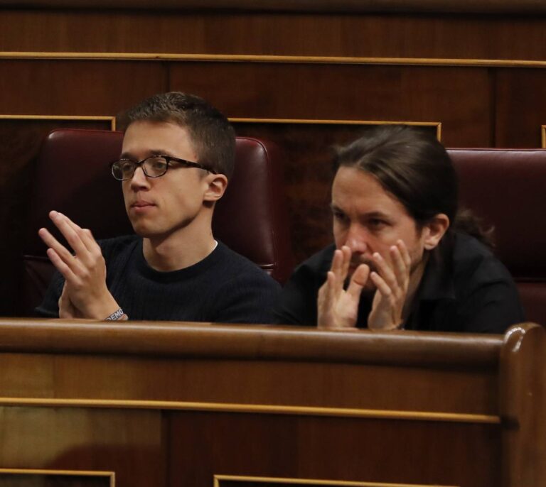Iglesias y Errejón no irán al Congreso el Día de la Constitución
