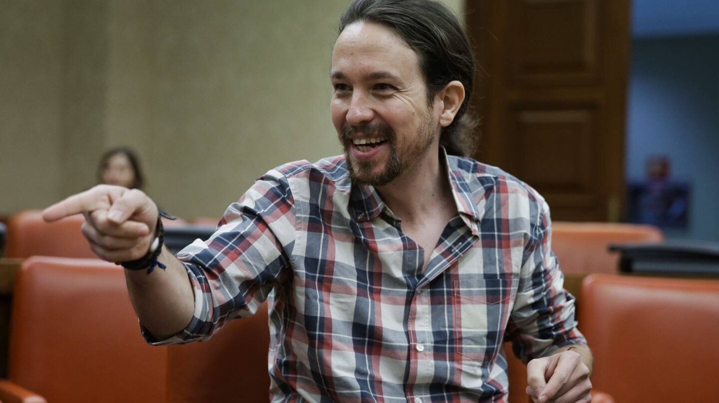El líder de Podemos, Pablo Iglesias.