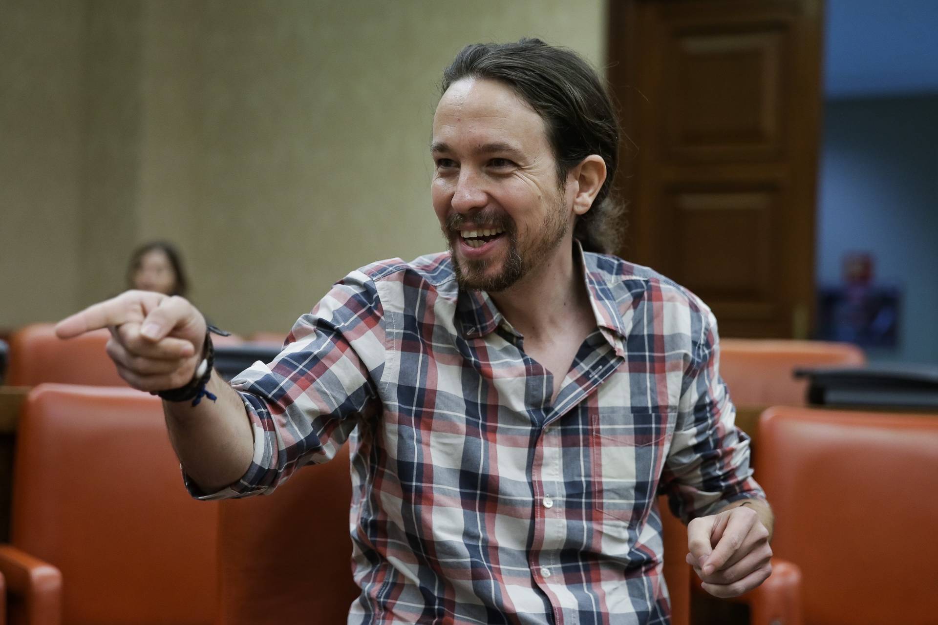 El líder de Podemos, Pablo Iglesias.