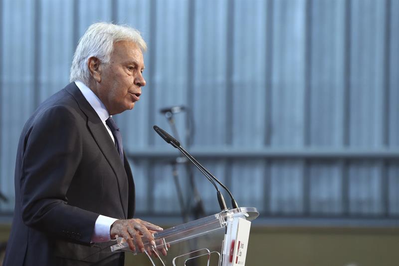 El ex presidente del Gobierno Felipe González.