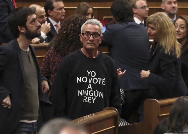 Diego Cañamero, diputado de la coalición Unidos Podemos