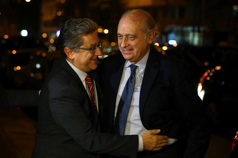 Enric Millo y Jorge Fernández Díaz.