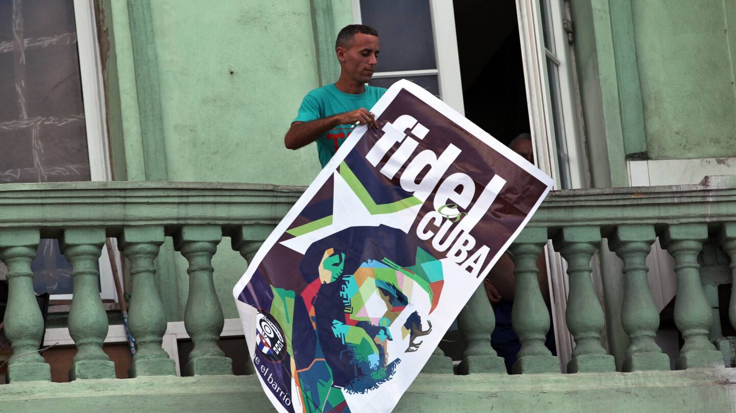 Cartel Fidel Castro