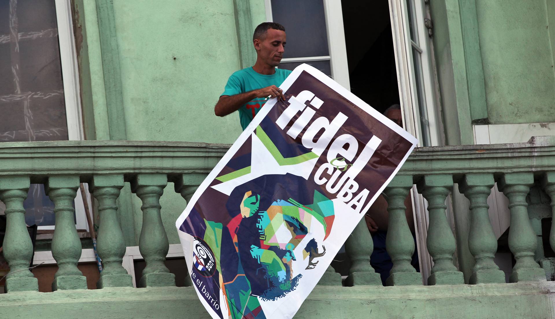 Cartel Fidel Castro