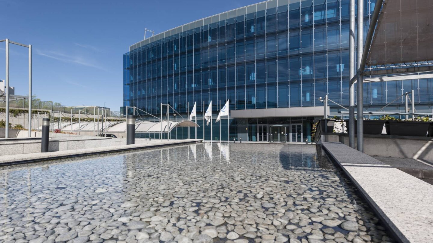 Edificio Aquamarina, un edificio de oficinas en Madrid de clase A.
