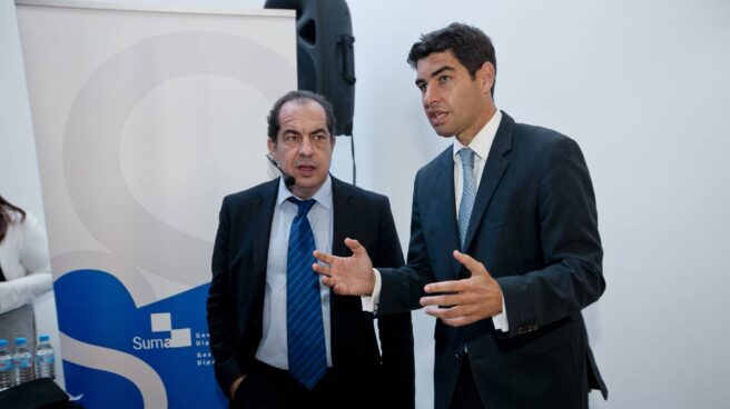 cubeirobonilla El experto en liderazgo Juan Carlos Cubeiro y el director general de SUMA, Manuel Bonilla.
