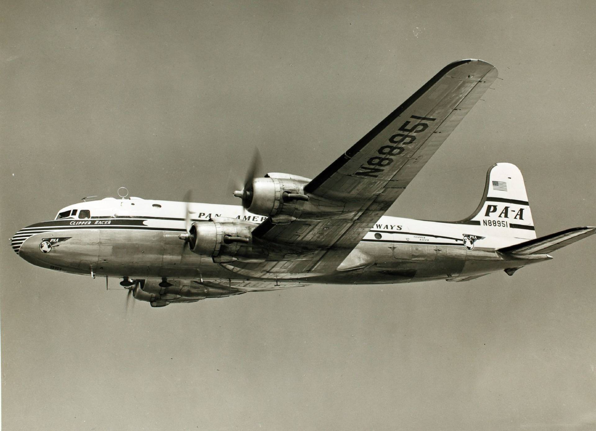 Avión de la aerolínea Pan Am.