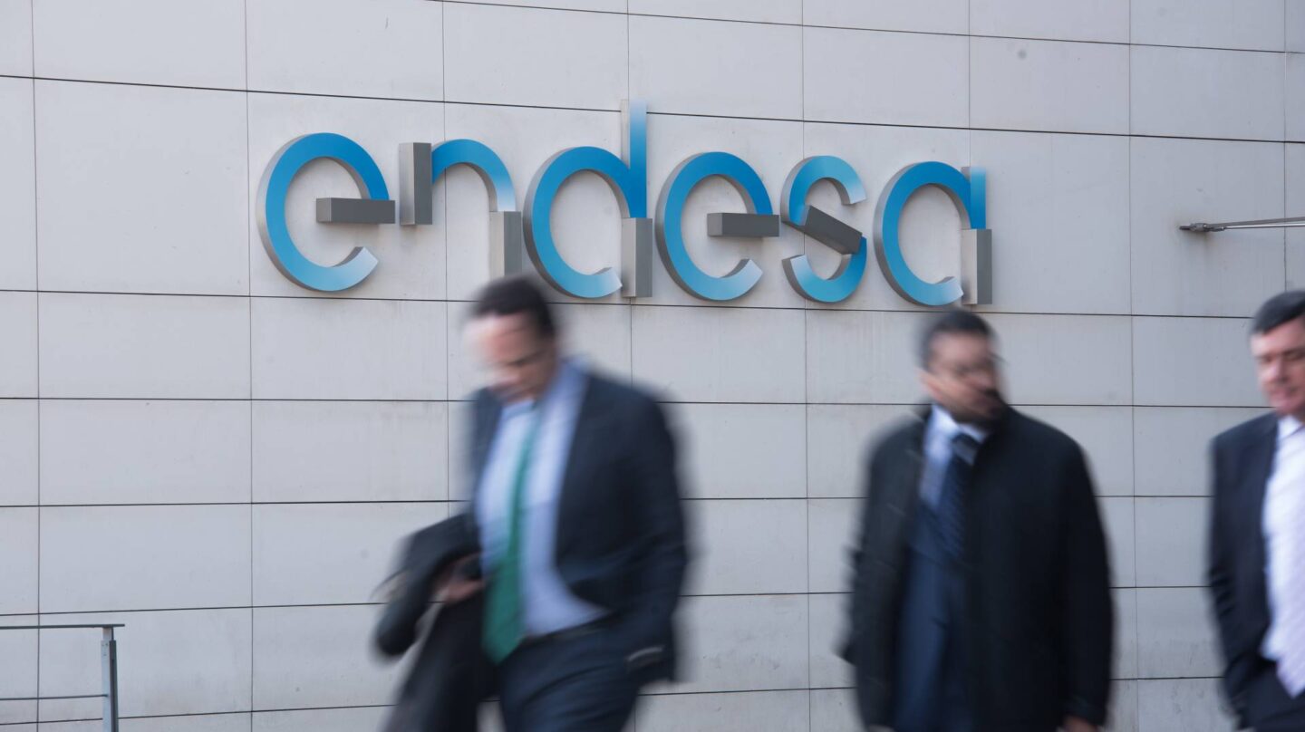 Fachada de la sede central de Endesa en Madrid.