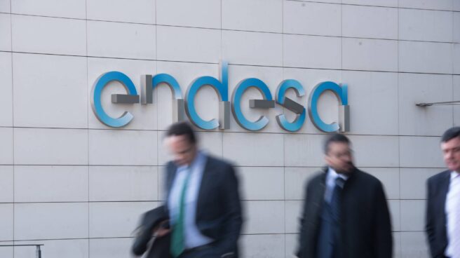 endesa-logo-nuevo Fachada de la sede central de Endesa en Madrid.