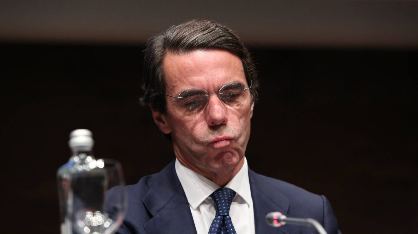 El ex presidente del Gobierno, José María Aznar.