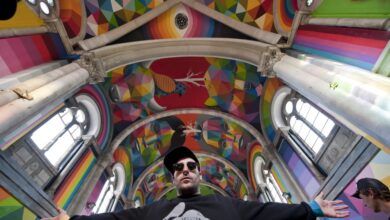 Okuda, de grafitero de barrio a artista global