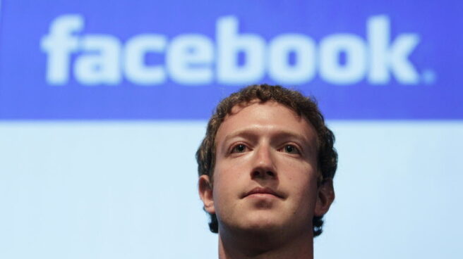 El fundador y CEO de Facebook, Mark Zuckerberg, durante una conferencia de la compañía.