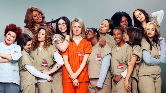 Las protagonistas de Orange is the New Black, una de las series estrella de Netflix.