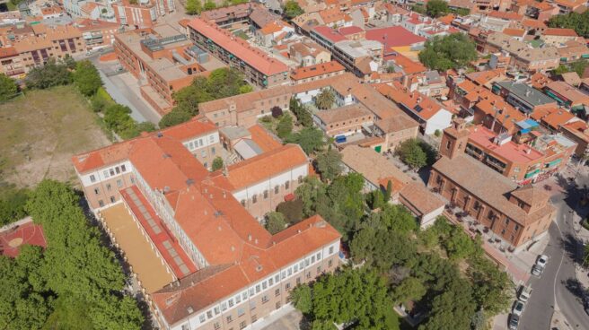 Vista aérea del recinto de la congregación de los Padres Paúles.