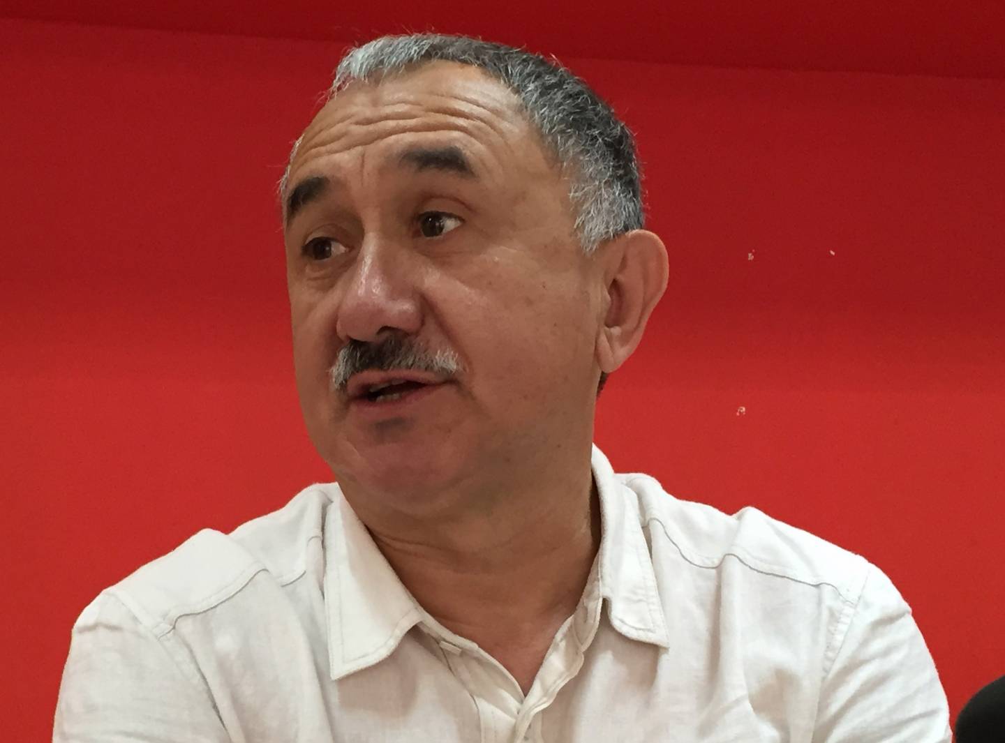 El secretario general de UGT, Pepe Álvarez